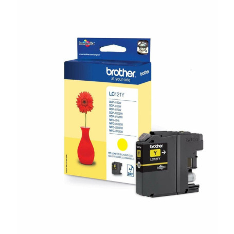 Cartouche d'encre originale Brother LC-121Y Jaune 24,99 €