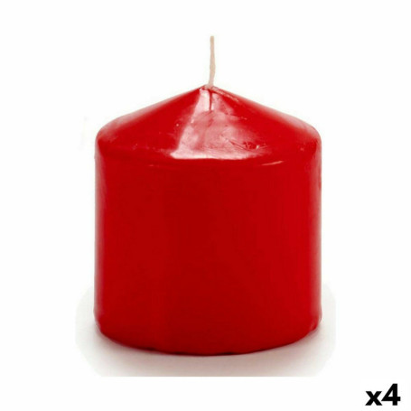 Bougie Rouge (7 x 8 x 7 cm) (4 Unités) 182,99 €