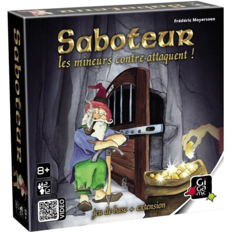 Saboteur 2 : Les mineurs contre-attaquent (NF) - GIGAMIC - Jeu de sociét 26,99 €