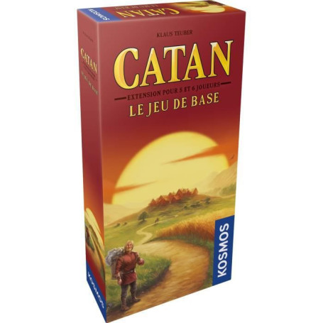 Catan Jeu de base 5/6 J. - Asmodee - Jeu de société 31,99 €
