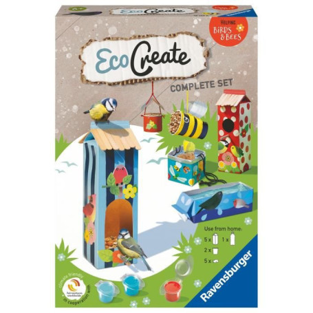 EcoCreate Midi - All for animals / Abris pour animaux - Ravensburger - L 24,99 €
