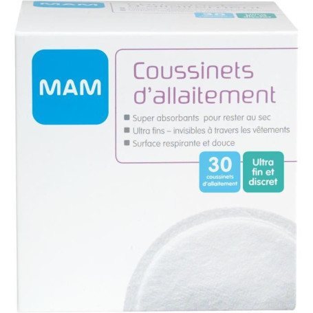 MAM Allaitement Coussinet d'Allaitement 30 unités 18,99 €