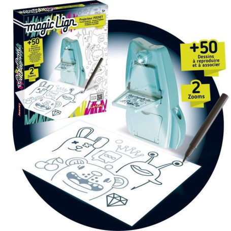 Magic Lign - Projecteur Pocket - Dessins et Coloriages - Des 5 ans - Lan 25,99 €