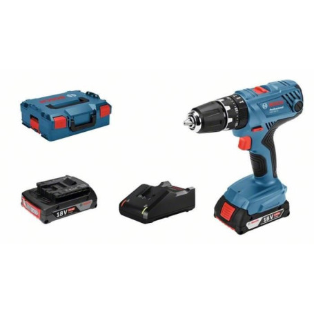Perceuse a Percussion BOSCH PROFESSIONAL GSB 18V- 21 + 2 batteries 2.0Ah 219,99 €