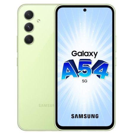 SAMSUNG Galaxy A54 5G Vert 128 Go 509,99 €