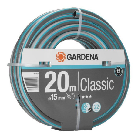 GARDENA Tuyau d'arrosage Classic Longueur 20m Ø15mm Haute résistan 54,99 €