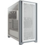 CORSAIR Boîtier PC 4000D Airflow - Moyen Tour - Verre trempé - Blanc (CC 219,99 €
