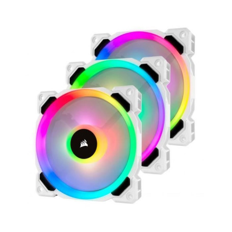 CORSAIR Ventilateur LL120 Pro LED RGB 120mm Blanc (Pack de 3) - (CO-9050 129,99 €