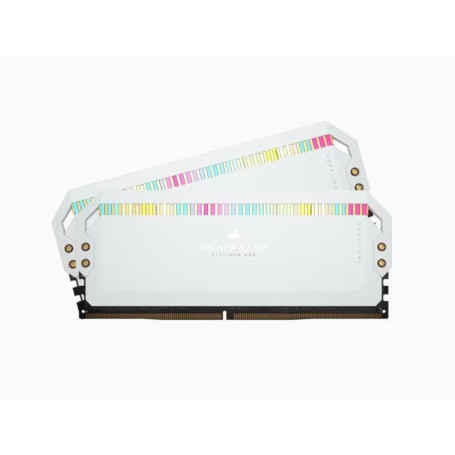 Mémoire RAM - CORSAIR - DOMINATOR PLATINUM RGB DDR5 - 32GB 2x16GB DIMM - 199,99 €