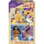 DISNEY PRINCESS (BELLA + VAIANA) - 2 puzzles en bois 21,99 €