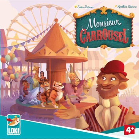 MONSIEUR CARROUSEL - Jeu de société - Coopératif - Des 4 ans - LOKI - 51 49,99 €