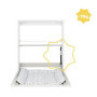 Badabulle Table a langer murale Plouf. avec matelas a langer inclus - Pl 229,99 €