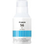 Bouteille d'encre - CANON - GI-56BK - Cyan - Compatibilité MAXIFY GX - ( 34,99 €