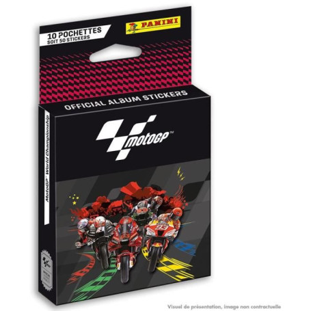 MOTO GP STICKERS - BLISTER 10 POCHETTES 17,99 €