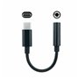 Adaptateur USB C vers Jack 3.5 mm NANOCABLE 10.24.1205 Noir 14,99 €