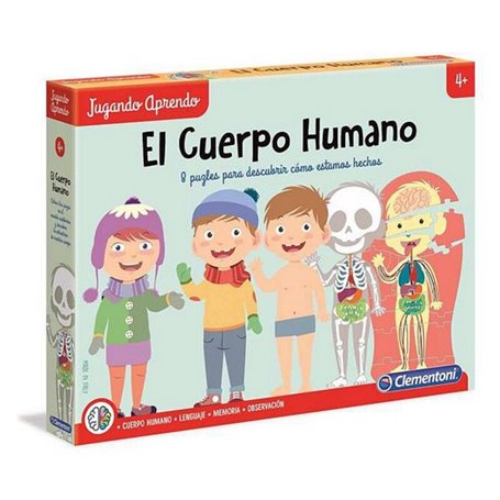 Jouet Educatif Aprendo el cuerpo humano Clementoni 55114.9 (5 x 37 x 28  31,99 €