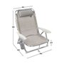 Chaise de Plage Colorbaby Gris 51 x 45 x 76 cm 120,99 €