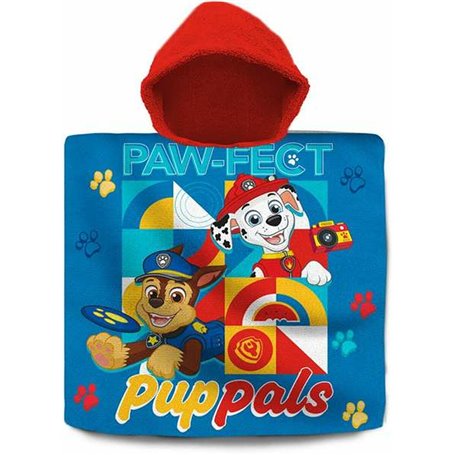 Serviette poncho avec capuche The Paw Patrol 60 x 120 cm 80,99 €