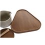 Sucrier DKD Home Decor 19,5 x 18,5 x 7 cm Beige Marron Bois d'hévéa 4 Pi 106,99 €