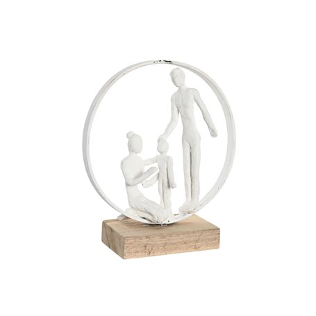Figurine Décorative DKD Home Decor 23 x 10 x 27 cm Blanc Résine Bois de  63,99 €