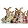 Figurine Décorative DKD Home Decor 17 x 7 x 15,5 cm Rose Lapin Vert (2 U 62,99 €