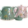 Théière DKD Home Decor Rose Vert Grès (2 Unités) 63,99 €