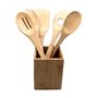 Pot pour ustensiles de cuisine Versa Bambou (10 x 13,5 x 10 cm) 25,99 €