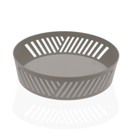 Coupe à fruits Versa Gris polypropylène (24,5 x 6,5 x 24,5 cm) 22,99 €