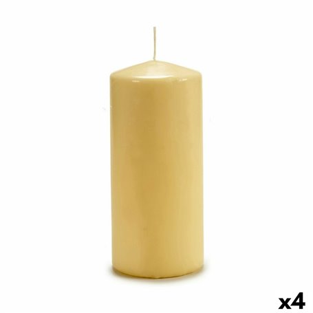 Bougie 9 x 20 x 9 cm Crème (4 Unités) 58,99 €