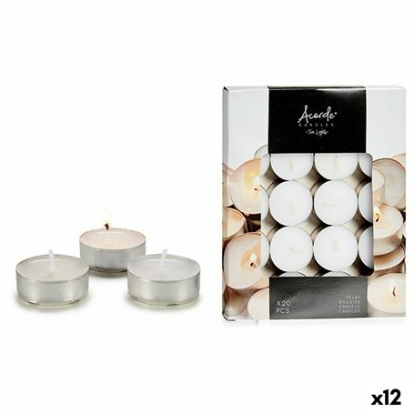 Ensemble de Bougies Blanc (12 Unités) 49,99 €