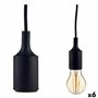 Suspension 60 W 220-250 V Noir Plastique (6 Unités) 53,99 €