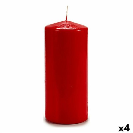 Bougie Rouge 9 x 20 x 9 cm (4 Unités) 58,99 €