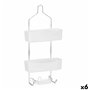 Rangement de douche 28 x 60 x 14 cm Métal Blanc Plastique (6 Unités) 183,99 €