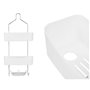 Rangement de douche 28 x 60 x 14 cm Métal Blanc Plastique (6 Unités) 183,99 €