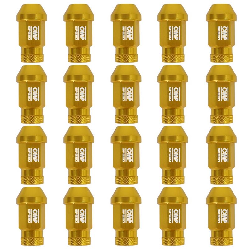 Image secondaire de Set Vis OMP Or 40 mm 20 uds M12 x 1,50