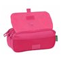 Trousse Fourre-Tout Triple Benetton Raspberry 21,5 x 10 x 8 cm Fuchsia 31,99 €