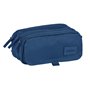 Trousse Fourre-Tout Triple Safta 21,5 x 10 x 8 cm Blue marine 27,99 €