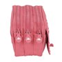 Trousse Fourre-Tout Triple Kappa Marsala 21,5 x 10 x 8 cm 27,99 €