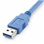 Câble USB Startech USB3SEXT5DSK     USB A Bleu 26,99 €