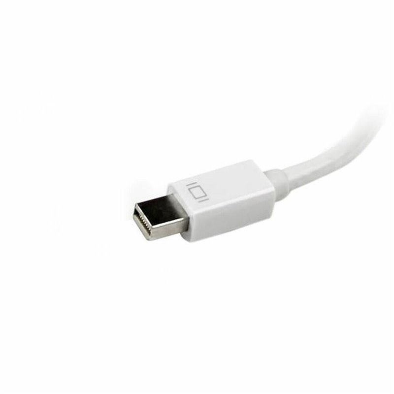Image secondaire de Startech.com Adaptateur de voyage Mini DisplayPort vers VGA / DVI / HDMI - Convertisseur vidéo 3-en-1 - Blanc