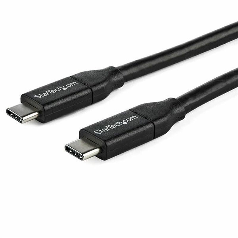 Startech.com Câble USB-C vers USB-C avec Power Delivery 5A de 1 m - USB 2.0 - Noir