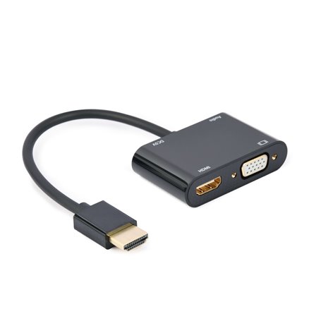 Adaptateur HDMI vers VGA GEMBIRD A-HDMIM-HDMIFVGAF-01 Noir 34,99 €