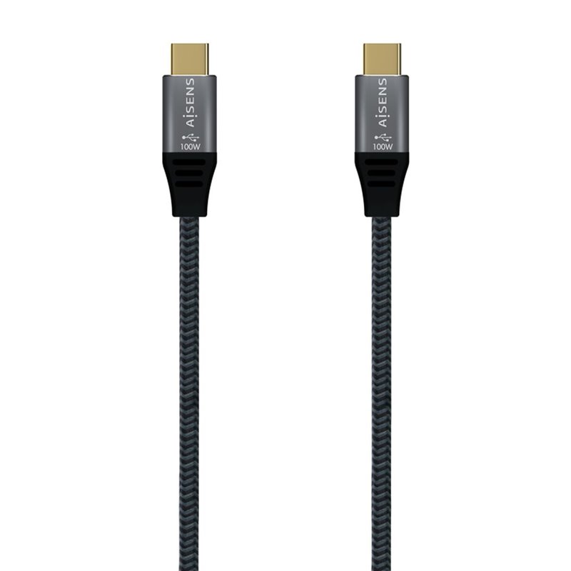 Aisens A107-0629 câble USB 2 m USB 2.0 USB C Gris