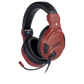Casque avec Microphone Gaming Nacon PS4OFHEADSETV3R Casques avec Micro Gaming Bigben PS4OFHEADSETV3R Rouge 43,99 €