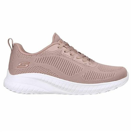 Chaussures de Running pour Adultes Skechers Bobs Sport Squad Rose Femme 81,99 €