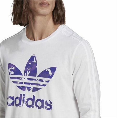 Tee shirt manche longue homme adidas online