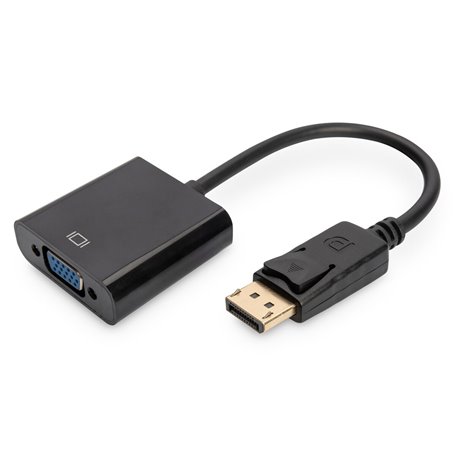 Adaptateur DisplayPort vers VGA Digitus by Assmann AK-340403-001-S Noir  21,99 €