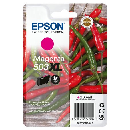 Cartouche d'encre originale Epson C13T09R34020 Noir Magenta 41,99 €