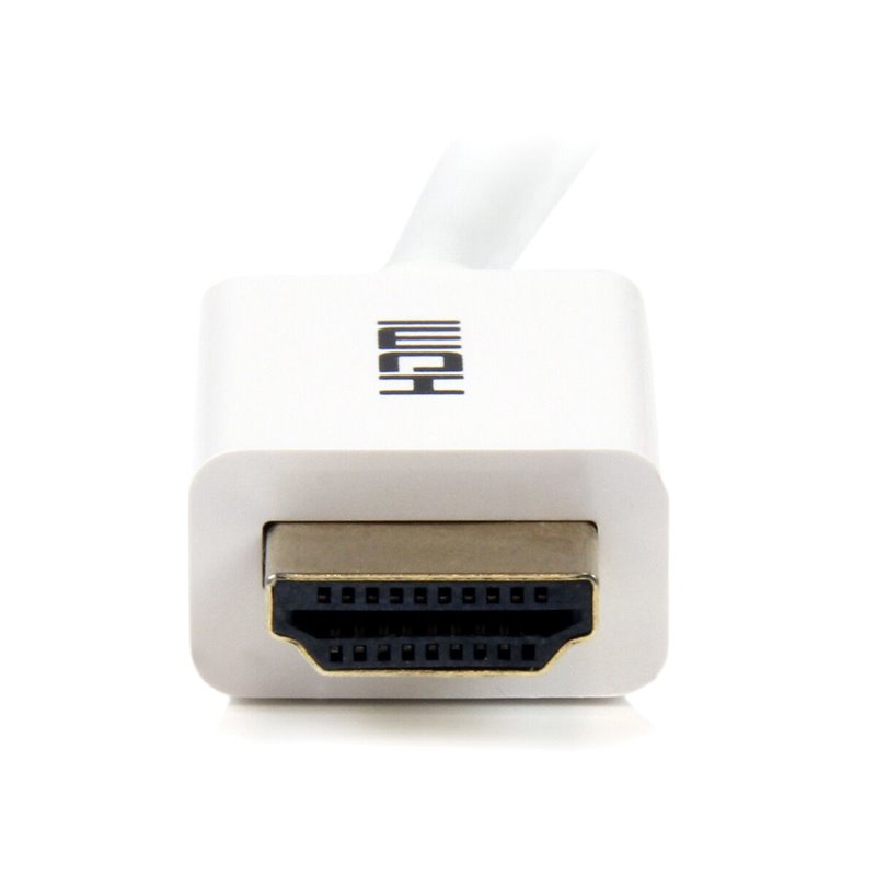 Image secondaire de Câble HDMI Startech HD3mm5MW Blanc 5 m