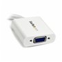 Adaptateur Mini DisplayPort vers VGA Startech MDP2VGAW Blanc 36,99 €